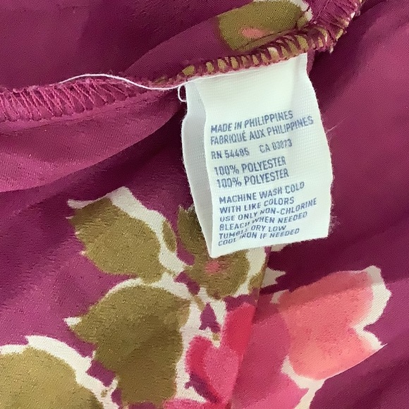 ๐ฅ American Eagle Outfitters purple gauze halter babydoll tiered dress Sz2 - Picture 15 of 16